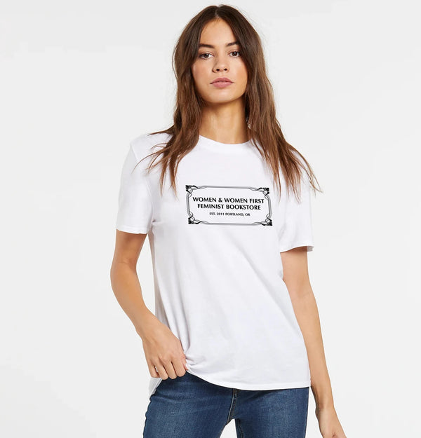 Portlandia Women & Women First Bookstore tshirt t shirt, Toni and Candace book store shop